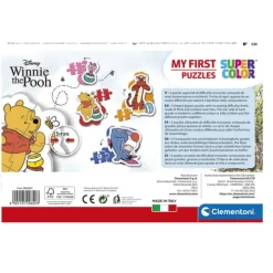 Winnie the Pooh - 1x3 + 1x6 + 1x9 + 1x12 pezzi
