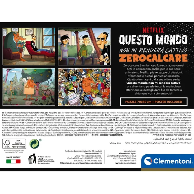 Zerocalcare - 1000 pezzi